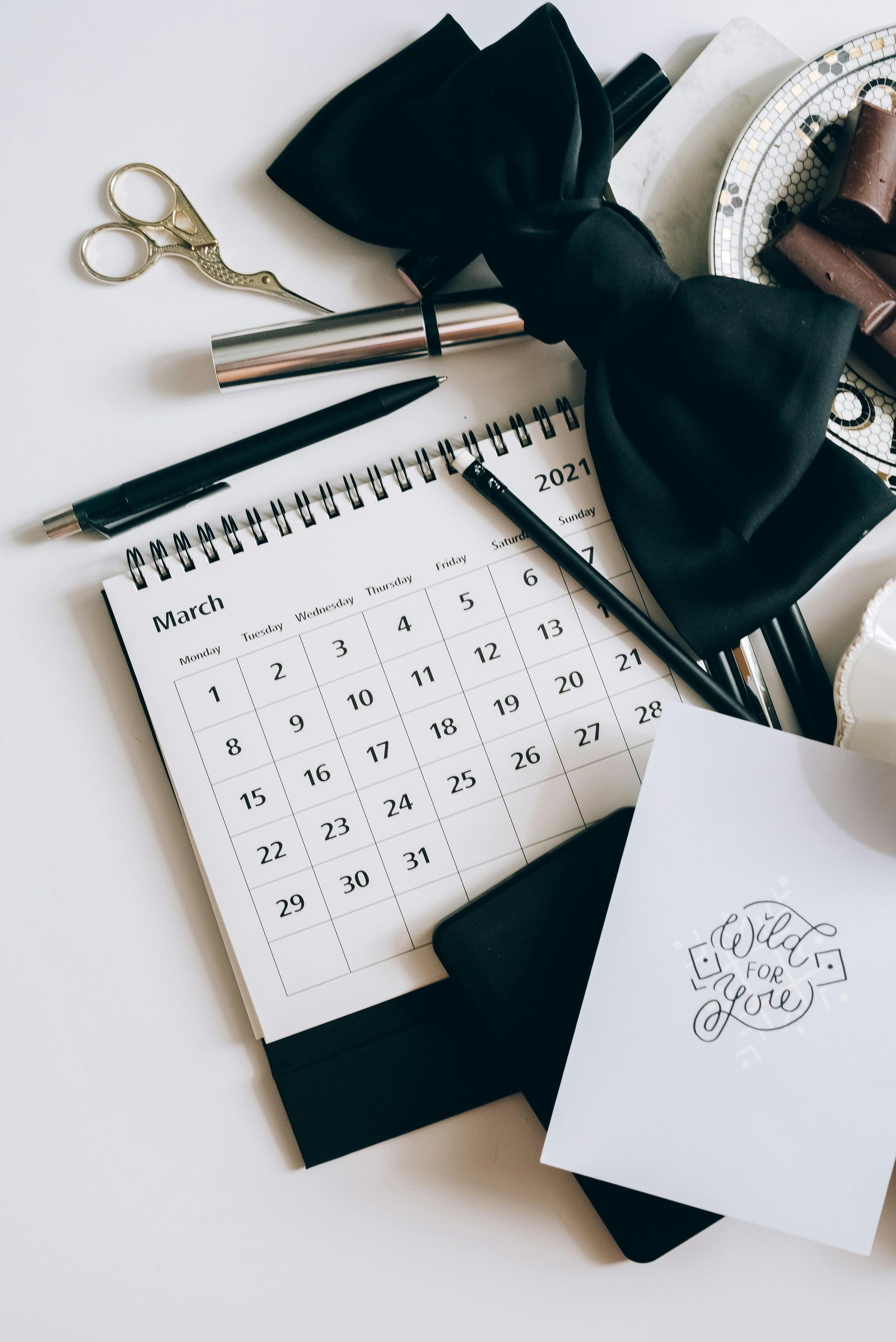 Rétroplanning mariage — calendrier planner